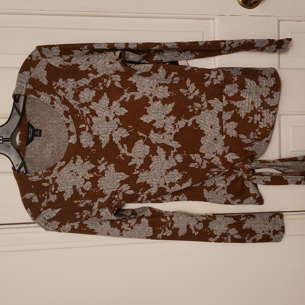 Simply VeraWang NWT XS Long Sleeve